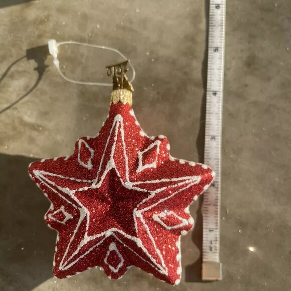 NEIMAN MARCUS Christmas Collectible 2010 GLASS ORNAMENT Tree Decoration - Picture 10 of 16